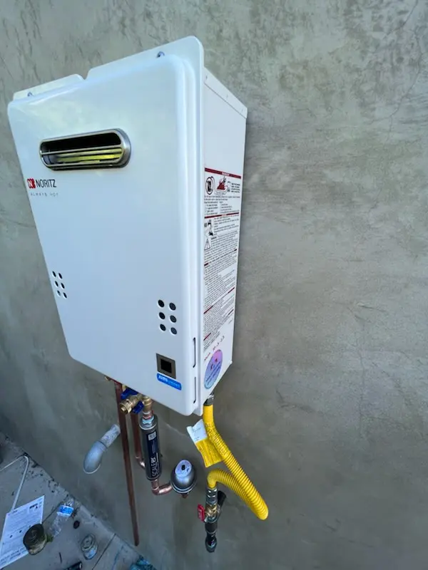 Tankless water heater installation for Pin Oak Village homes